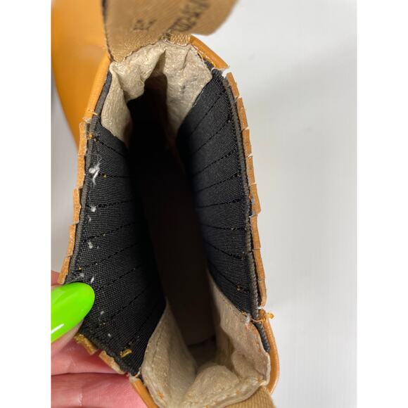 D'ALEX Leather Chelsea Boot Size 7 Western Cowboy Casual Pull On Fall - Picture 14 of 14